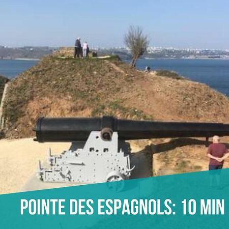 Maison Spacieuse A Deux Pas De La Plage Roscanvel Exteriér fotografie